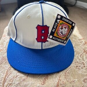 Baltimore Elite Giants Negro League American Needle Baseball Cap 7 1/8 1930s USA